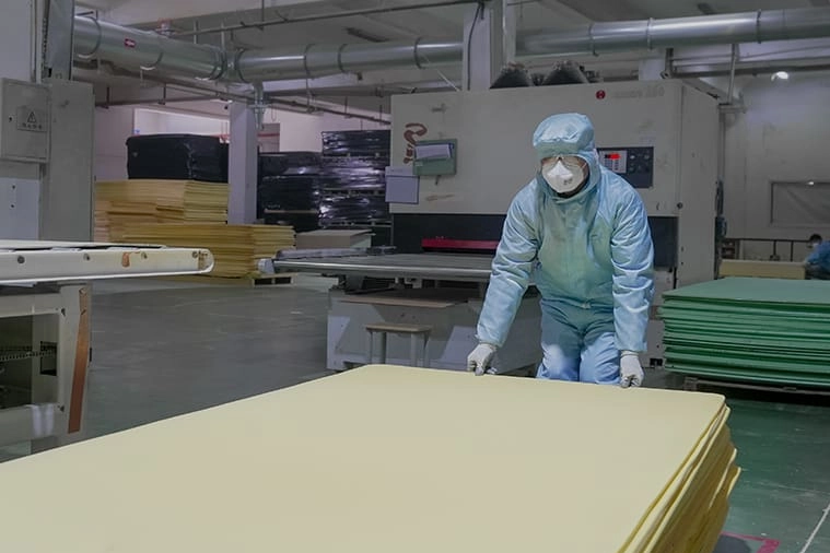 UNION-StruCell 경질 PVC 구조용 폼보드 제조업체 공장