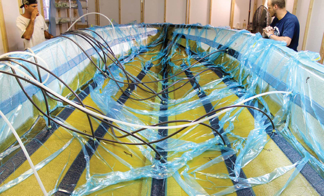 해양 적용 보트 폼 선체, 폼 보드 보트 선체