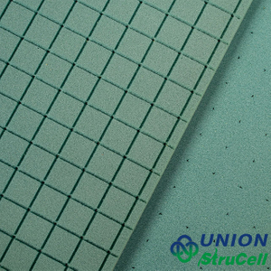 لوح الرغوة PVC المحزز الهيكلي P130 (130 كجم/م&sup3; ) للديكورات الداخلية لبيوت متنقلة خفيفة الوزن