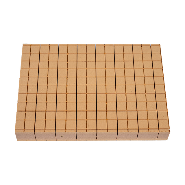 P200-Schaum mit kombinierter Perforation und Rillen | Hyperbolisches Muster