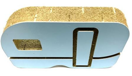 Hoogwaardig rigide PVC schuimkern materiaal met een gesloten celstructuur, ideaal voor structurele toepassingen zoals sandwichpanelen.