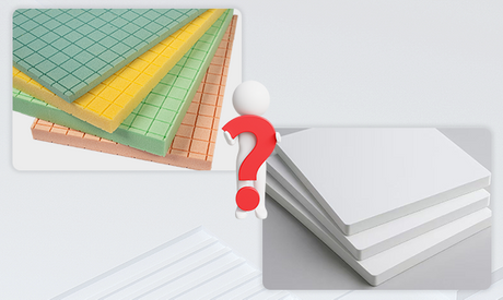 一般的な白い PVC フォームボードと PVCフォームコア.png の違いは何ですか?