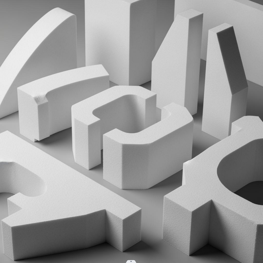 CNC-kundenspezifische PVC-Schaum Sonderformteile